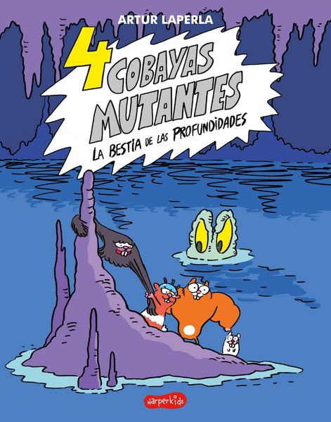 Produktbild: 4 Cobayas Mutantes. La Bestia de Las Profundidades