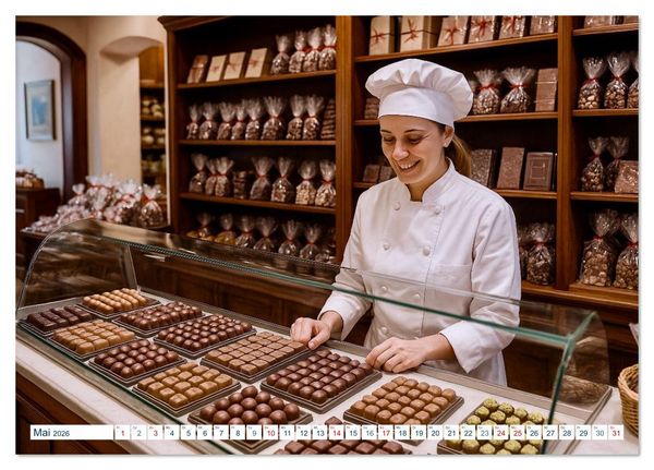 Produktbild: Typisch Schweiz (Tischkalender 2026 DIN A5 quer), CALVENDO Monatskalender