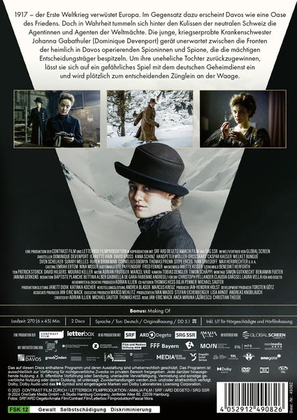 Produktbild: Davos 1917 [2 DVDs]