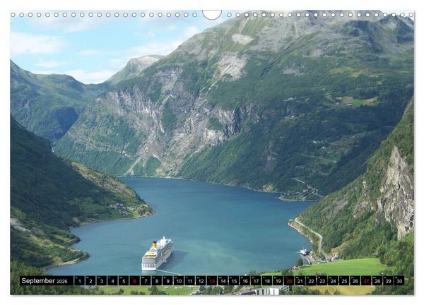 Produktbild: Norwegen - Im Land der Sagen, Mythen und Trolle (Wandkalender 2026 DIN A3 quer), CALVENDO Monatskalender