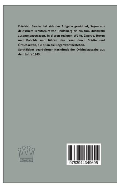 Produktbild: Sagen des Neckartals, der Bergstra&szlig;e und des Odenwaldes