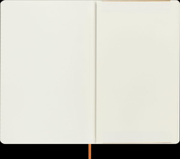 Produktbild: Moleskine Vegea Capri Notizbuch Large/A5 liniert weicher Einband orange in Box