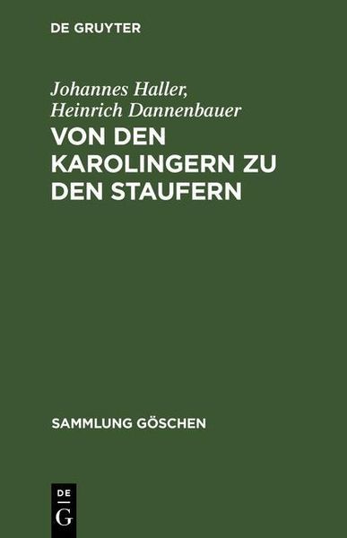 Produktbild: Von den Karolingern zu den Staufern