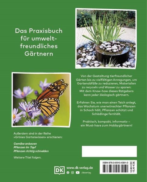 Produktbild: Gr&uuml;nes Gartenwissen. &Ouml;kologisch g&auml;rtnern
