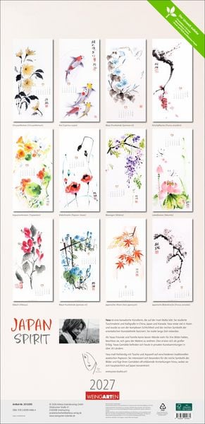 Produktbild: Japan Spirit 2027 - The Art of Sumi-e