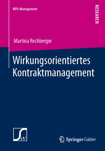 Produktbild: Wirkungsorientiertes Kontraktmanagement
