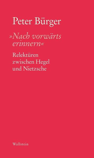 Produktbild: &raquo;Nach vorw&auml;rts erinnern'