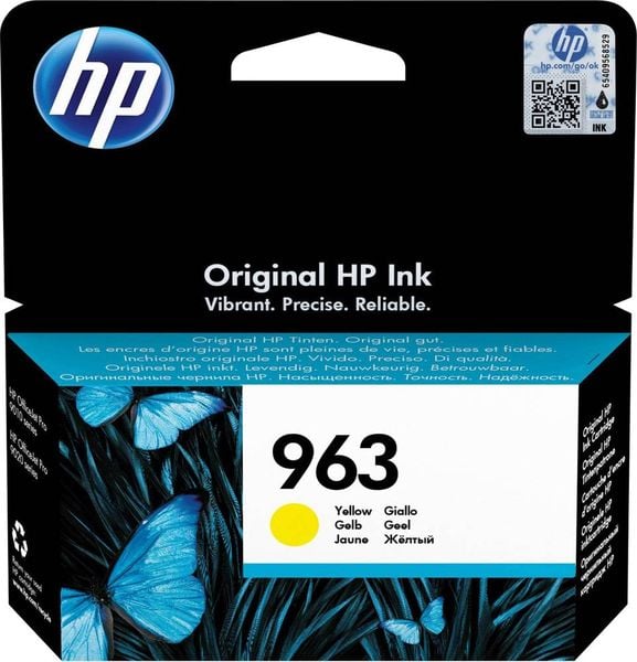 Produktbild: HP 963 Druckerpatrone Original Gelb 3JA25AE Tinte