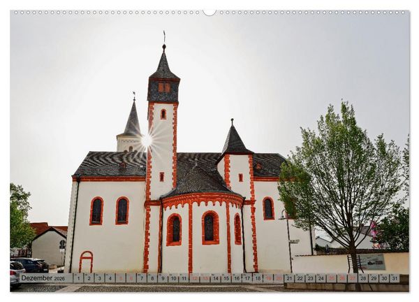 Produktbild: Ingelheim - Rotweinstadt am Rhein (hochwertiger Premium Wandkalender 2026 DIN A2 quer), Kunstdruck in Hochglanz
