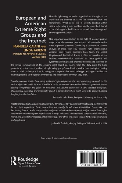 Produktbild: European and American Extreme Right Groups and the Internet