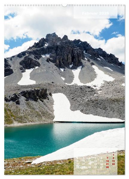 Produktbild: Die Traumhaften Seen der Alpen (hochwertiger Premium Wandkalender 2026 DIN A2 hoch), Kunstdruck in Hochglanz