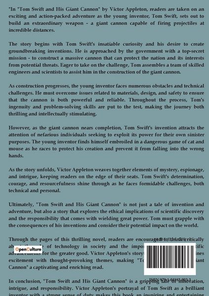 Produktbild: Tom Swift and his Giant Cannon