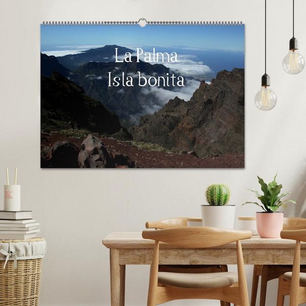 Produktbild: La Palma, Isla bonita (Wandkalender 2026 DIN A2 quer), CALVENDO Monatskalender