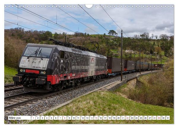 Produktbild: F&uuml;r G&uuml;ter die Bahn (Wandkalender 2026 DIN A3 quer), CALVENDO Monatskalender