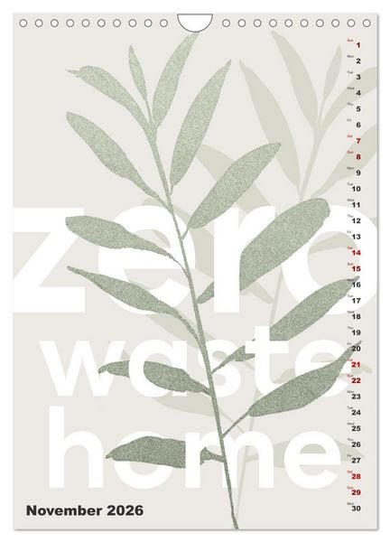 Produktbild: Love your planet (Wall Calendar 2026 DIN A4 portrait), CALVENDO 12 Month Wall Calendar