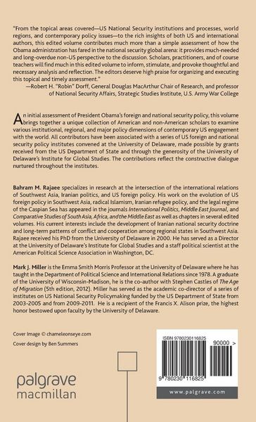 Produktbild: National Security under the Obama Administration