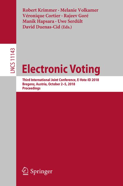Produktbild: Electronic Voting