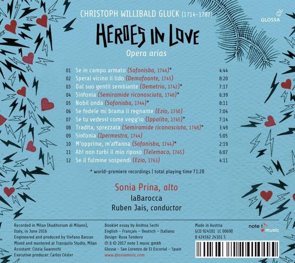Produktbild: Heroes in Love [Arias]