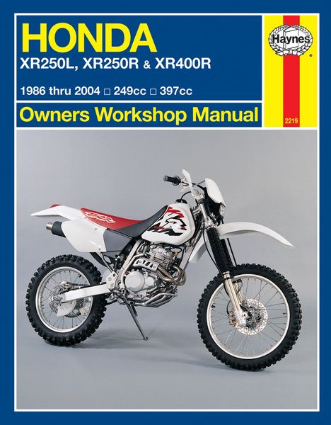 Produktbild: Honda XR250L, XR250R & XR400R (86 - 04)