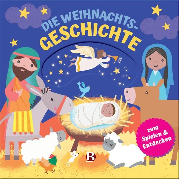 Produktbild: Die Weihnachtsgeschichte zum Spielen und Entdecken