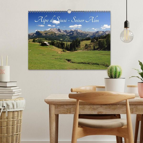 Produktbild: Alpe di Siusi - Seiser Alm (Wandkalender 2026 DIN A3 quer), CALVENDO Monatskalender