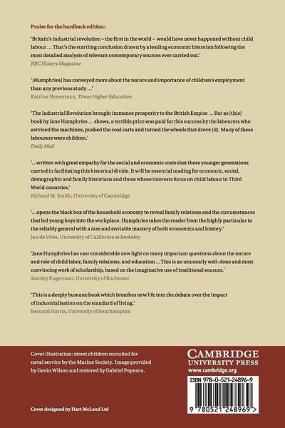 Produktbild: Childhood and Child Labour in the British Industrial Revolution