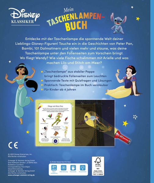 Produktbild: Mein Taschenlampenbuch Disney Klassiker