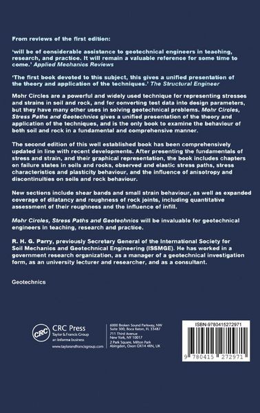 Produktbild: Mohr Circles, Stress Paths and Geotechnics