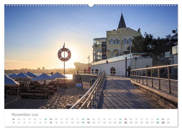 Produktbild: ESTORIL - die sch&ouml;nsten Badeorte Lissabons (Wandkalender 2026 DIN A2 quer), CALVENDO Monatskalender