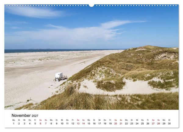 Produktbild: Amrum - Das Paradies in der Nordsee (hochwertiger Premium Wandkalender 2027 DIN A2 quer), Kunstdruck in Hochglanz
