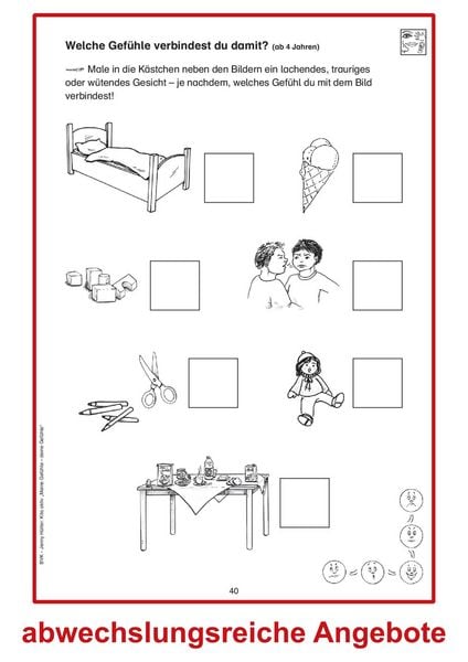 Produktbild: Kita aktiv Projektmappe Meine Gef&uuml;hle &ndash; deine Gef&uuml;hle