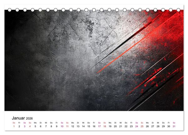 Produktbild: Mein kreativer Kalender (Tischkalender 2026 DIN A5 quer), CALVENDO Monatskalender