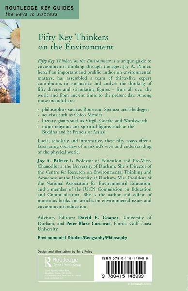 Produktbild: Fifty Key Thinkers on the Environment