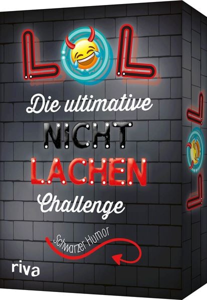 Produktbild: LOL &ndash; Die ultimative Nicht-lachen-Challenge &ndash; Schwarzer Humor
