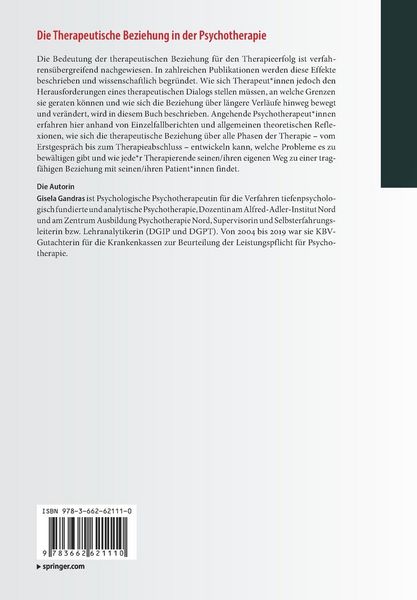 Produktbild: Die Therapeutische Beziehung in der Psychotherapie