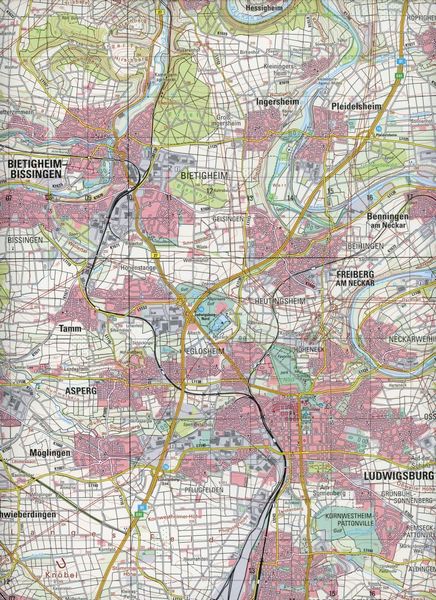 Produktbild: Stuttgart Nord 1 : 50 000