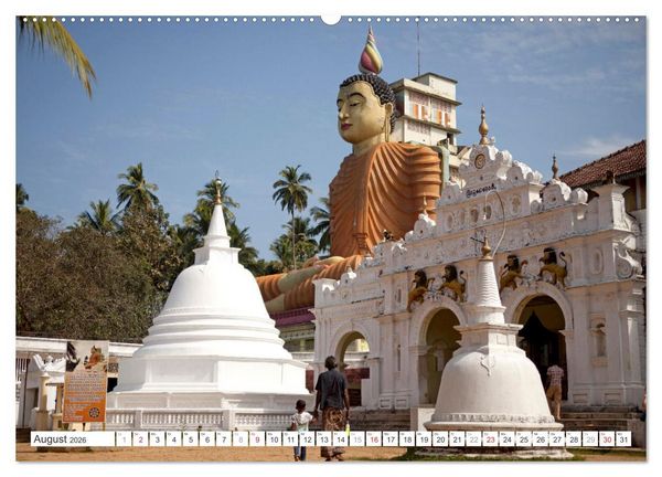 Produktbild: Siddhartha Gautama - Buddha (Wandkalender 2026 DIN A2 quer), CALVENDO Monatskalender