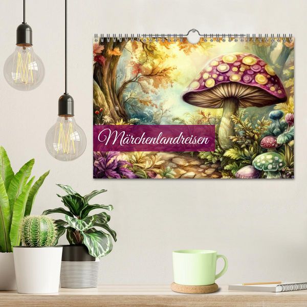Produktbild: M&auml;rchenlandreisen (Wandkalender 2026 DIN A4 quer), CALVENDO Monatskalender