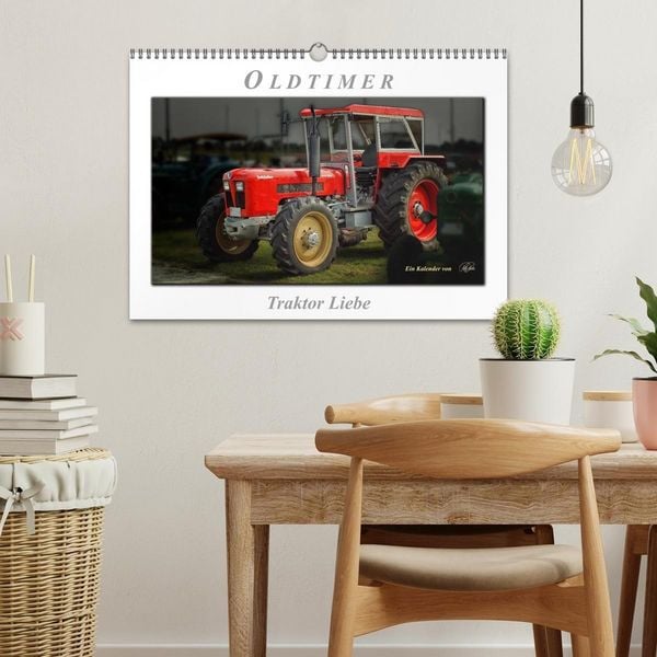 Produktbild: Oldtimer - Traktor Liebe (Wandkalender 2026 DIN A3 quer), CALVENDO Monatskalender