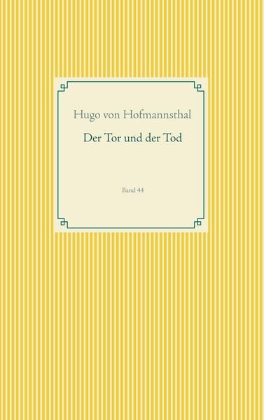 Produktbild: Der Tor und der Tod