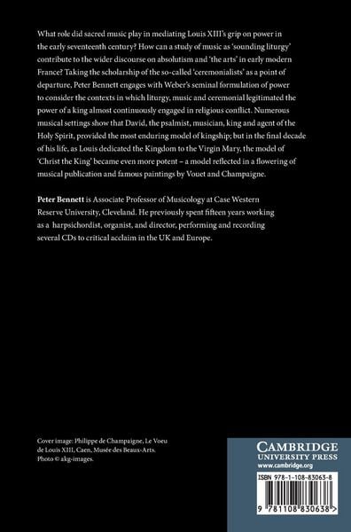 Produktbild: Music and Power at the Court of Louis XIII