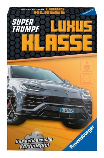 Produktbild: Supertrumpf Luxus Klasse - Kartenspiel ab 7 Jahre