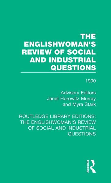 Produktbild: The Englishwoman's Review of Social and Industrial Questions
