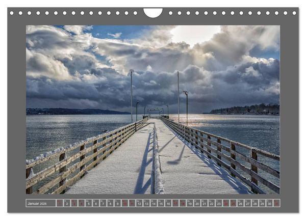 Produktbild: Impressionen vom Starnberger See II (Wandkalender 2026 DIN A4 quer), CALVENDO Monatskalender