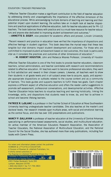 Produktbild: Affective Teacher Education