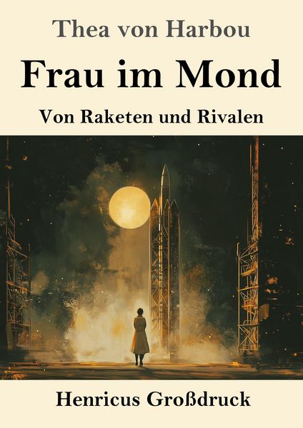 Produktbild: Frau im Mond (Gro&szlig;druck)
