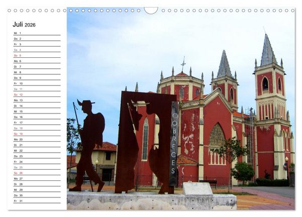 Produktbild: Camino del norte - K&uuml;stenweg (Wandkalender 2026 DIN A3 quer), CALVENDO Monatskalender