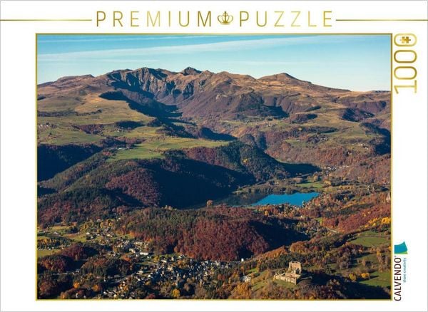 CALVENDO Puzzle Murol und Chambon-See | 1000 Teile Lege-Größe 64x48cm Foto-Puzzle für glückliche Stunden, Sonstige von , Calvendo Puzzle,