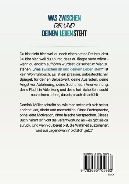Produktbild: Was zwischen dir und deinem Leben steht