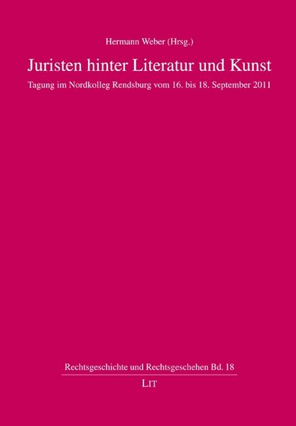 Produktbild: Juristen hinter Literatur und Kunst